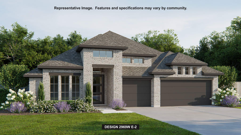 2969W House Plan in The Woodlands Hills 60, Houston, Texas